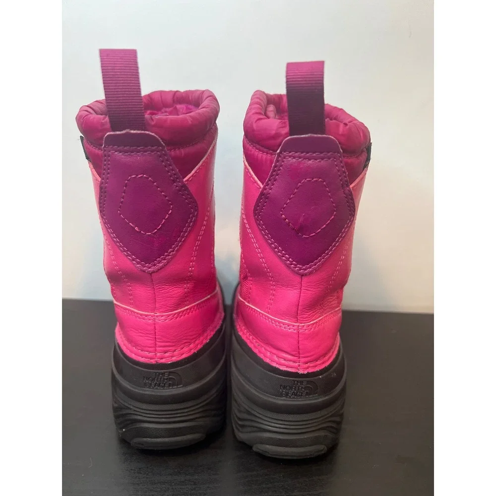 The North Face Alpenglow Winter Boots Pink Waterproof Insulated Snow Boots 2